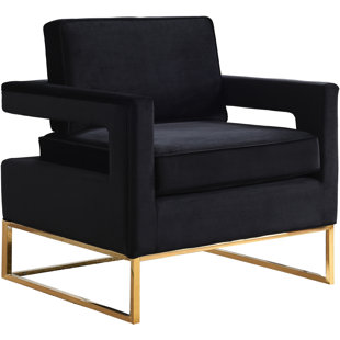 Black And Gold Accent Chairs / Lumisource Set Of 2 Wanda Modern Black
